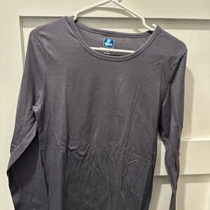 Adar Charcoal Long Sleeve Shirt